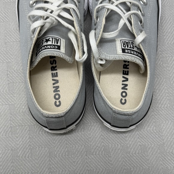 Converse Chuck Taylor All Star Lift Shoes Womens Size 7 Gray Platform 566757C - Picture 4 of 8